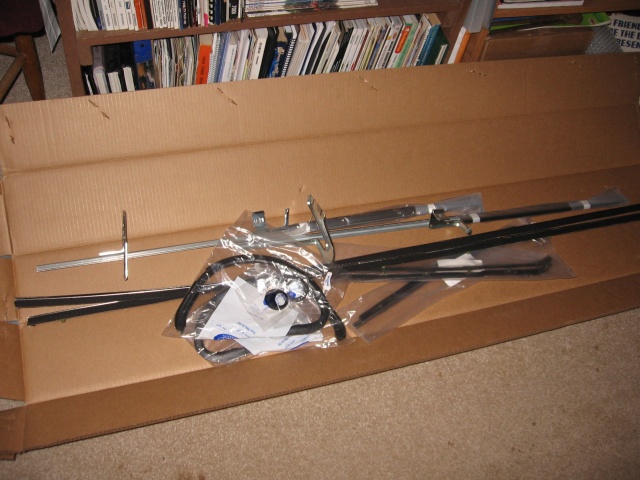 Dennis Carpenter window felt, anti-rattlers and vent window rubber.