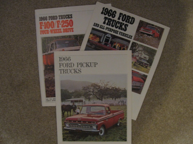 NOS dealer literature.