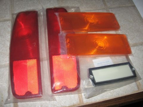 1966 Ford F-100 - Lenses and gaskets from Carolina Classics. Tried to spread my money around to support both vendors. Haha.