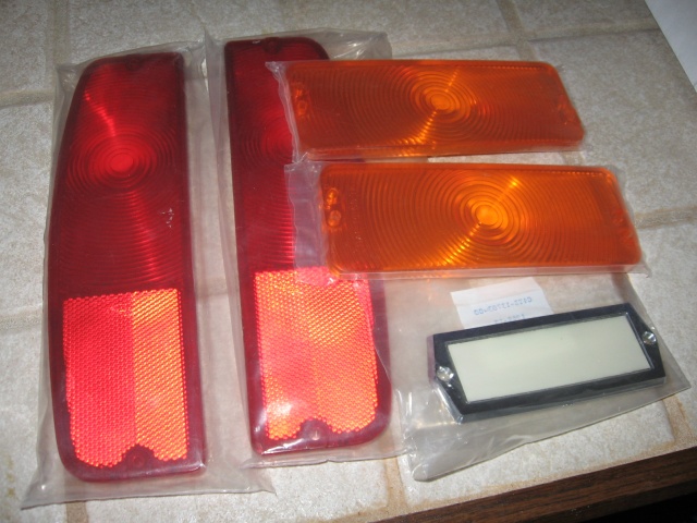 Lenses and gaskets from Carolina Classics.  Tried to spread my money around to support both vendors.  Haha.