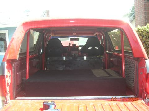 1985 Ford Bronco - carpeted