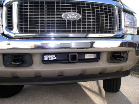 2000 Ford Excursion - front hidden hitch