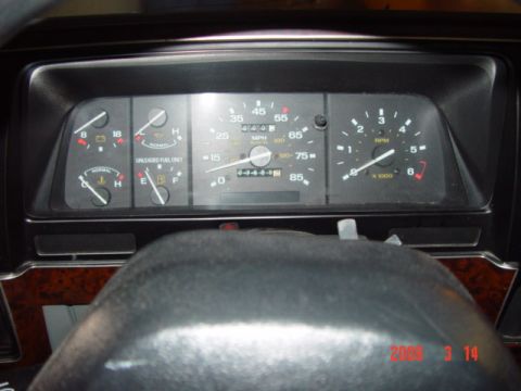 1989 Ford Ranger - Dash Gauges