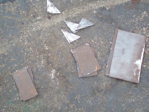 1989 Ford F-150 - these are the pieces for the shackle hangers