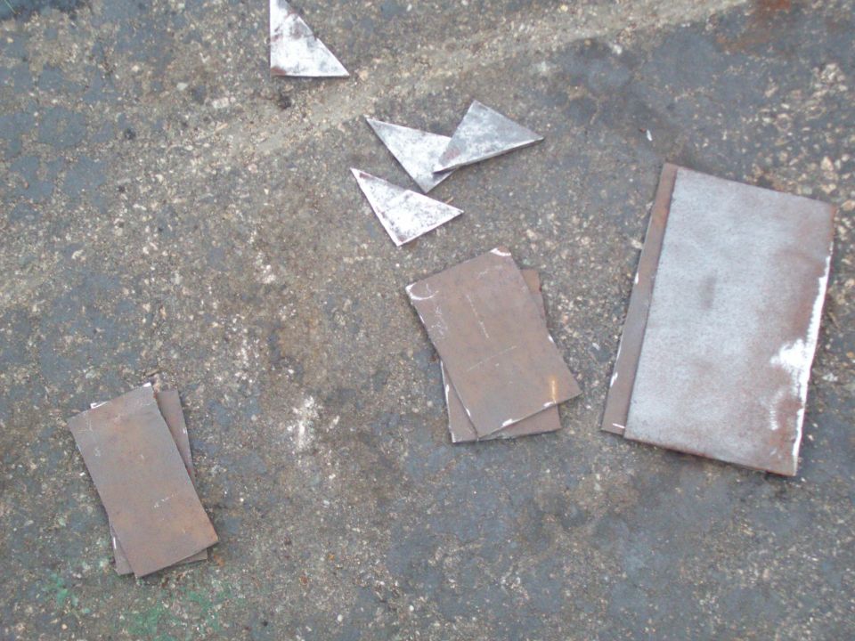 these are the pieces for the shackle hangers
