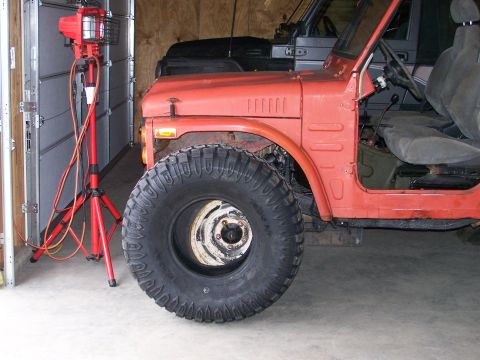 1988 Suzuki Samurai - 34's again