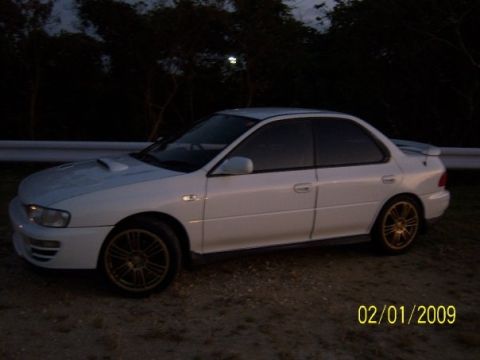 1995 Subaru Impreza - PASSENGER SIDE AT DUSK