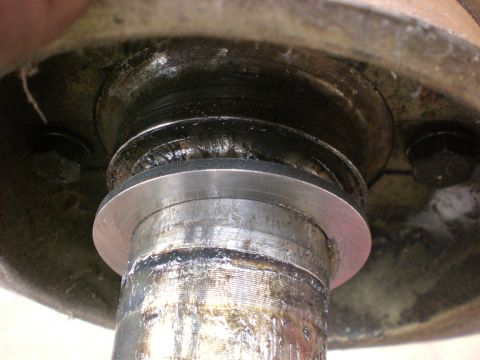 1967 Ford Mustang - Note the bevel goes inboard to allow room for the radius at the base of the shoulder