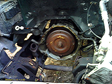 1992 Ford Bronco - empty.......also thats the tranny i rebuilt last year..see other section