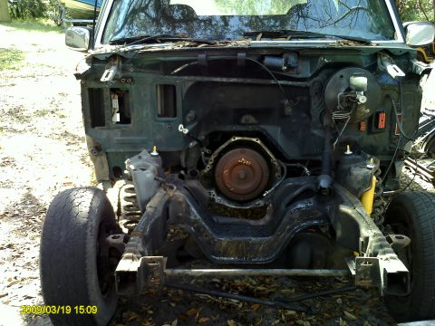 1992 Ford Bronco - stripped, ready for some scrapeing,