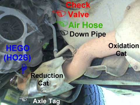 1983 Ford Bronco - '95 4.9L I6 Y-pipe, thermactors (cats), & downstream secondary air pipe IF THE IMAGE IS TOO SMALL, click it. [url=https://www.supermotors.n…