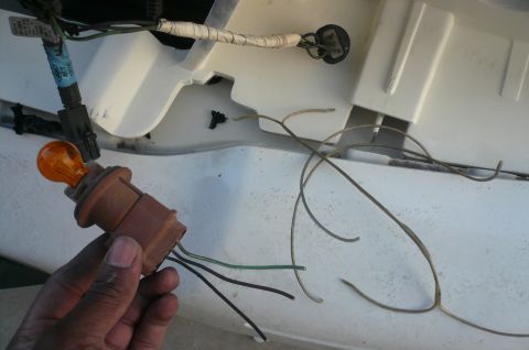 2004 Ford Crown Victoria - HAVE TO CUT THE BLINKER IN ORDER TO EXTEND IT TO REACH THE MARAUDER SIDE MARKER