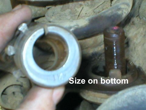 1983 Ford Bronco - 92-96 Camber Cam size Read the NEXT several captions...