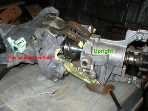 1983 Ford Bronco - This is the ignition pushrod in '92-96 tilt columns. It's the plastic gear rack. The L section of the colulmn is upside-down. I didn't have…