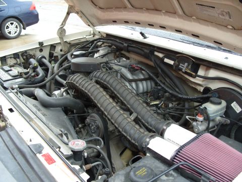 1995 Ford Bronco - K&N filter fab and installation