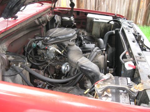 1981 Ford Bronco - Here's a shot of the mostly stock engine bay. The only thing in this picture that isn't completely stock is the EFI 300 exhaust manifolds.…