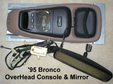 1983 Ford Bronco - If you're looking for a Bronco overhead console, e-mail me thru my profile here or on almost any BBS dealing with Ford trucks or Crown Vics…