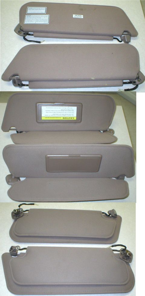 1983 Ford Bronco - SOLD Rare dual visors from a 95 EB Bronco. Older trucks may need slight metal trimming inside the visor mounting holes for these to fit. My…