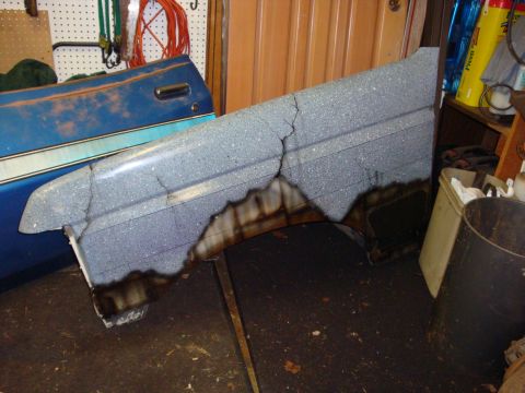 1989 Ford Bronco - Pepe fender