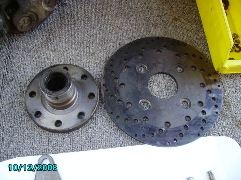 1978 Ford Bronco - Pinin Brake and Flange for x-fer case
