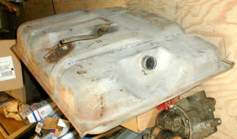 1983 Ford Bronco - SOLD Rear tank for EFI pickups. Low-pressure in-tank pump ('84-89 EFI) available. Clean, dry; no rust, dents, or leaks.
