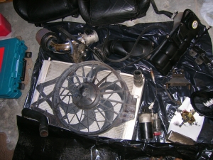 1998 Ford Mustang - Radiator 1