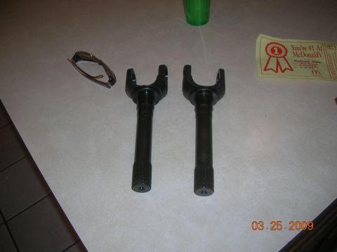 1985 Ford Bronco - new stub shafts