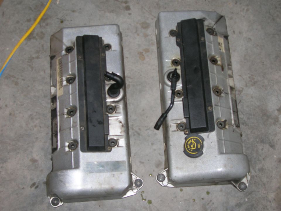 Valve Covers with Wire Covers