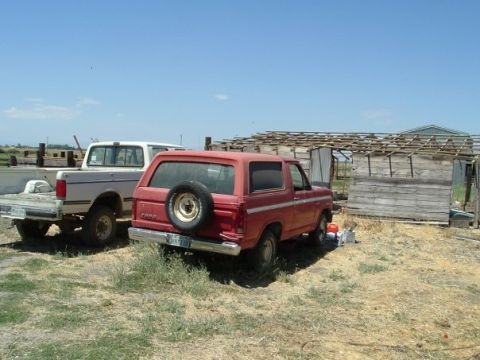 1981 Ford Bronco - Here's where it sat for four years before I got it, baking in the California sun. I had remembered seeing it before, but never paid any att…