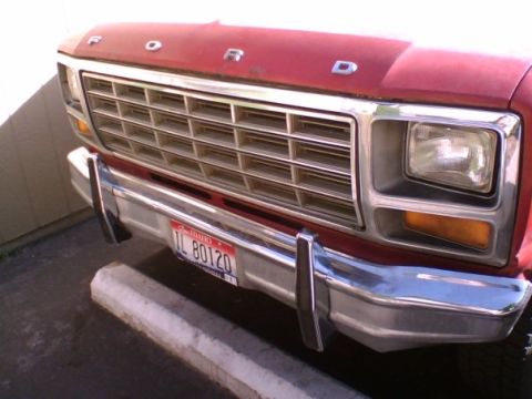 1981 Ford Bronco - Some new bumper guards my brother got me. Definitely add a new fun look