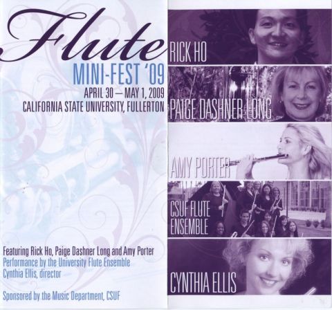 1990 Ford Bronco - This program lists performers and details for a flute festival held in 2009 at California State University, Fullerton.