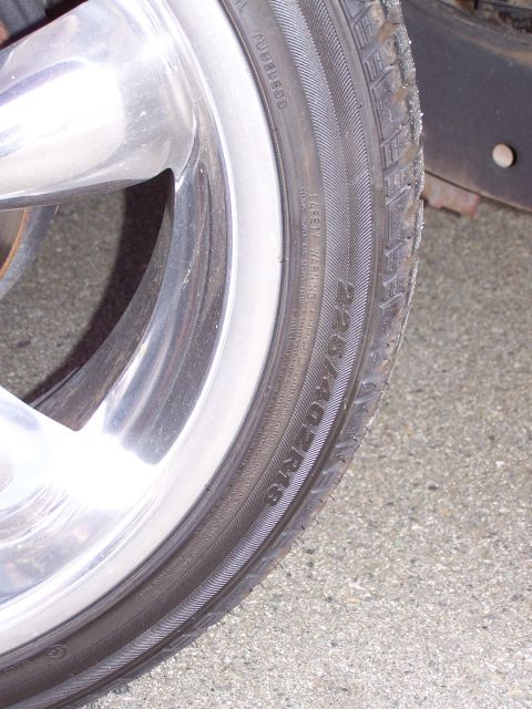 1973 Ford Ranchero - front tires: 225/40-ZR18 NEXEN 3000