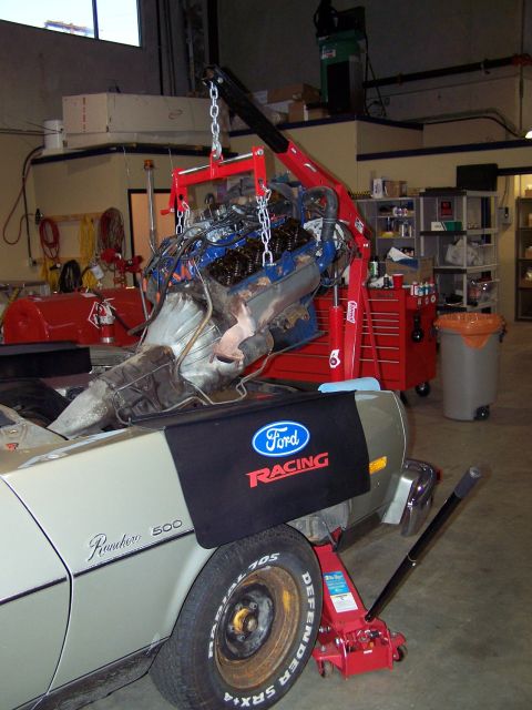 1973 Ford Ranchero - I used the block out of the engine from my 'wrecked' '73 500, which was an "H code" 351 Cleveland 2 barrel; even though its not a 4 barrel/…