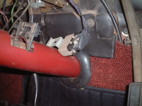 1967 Ford Galaxie - I removed the bolt with a 3/8" wrench.
