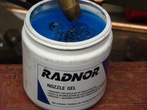 1948 Jeep Wrangler - Radnor Nozzle Gel prevents weld spatter build-up.