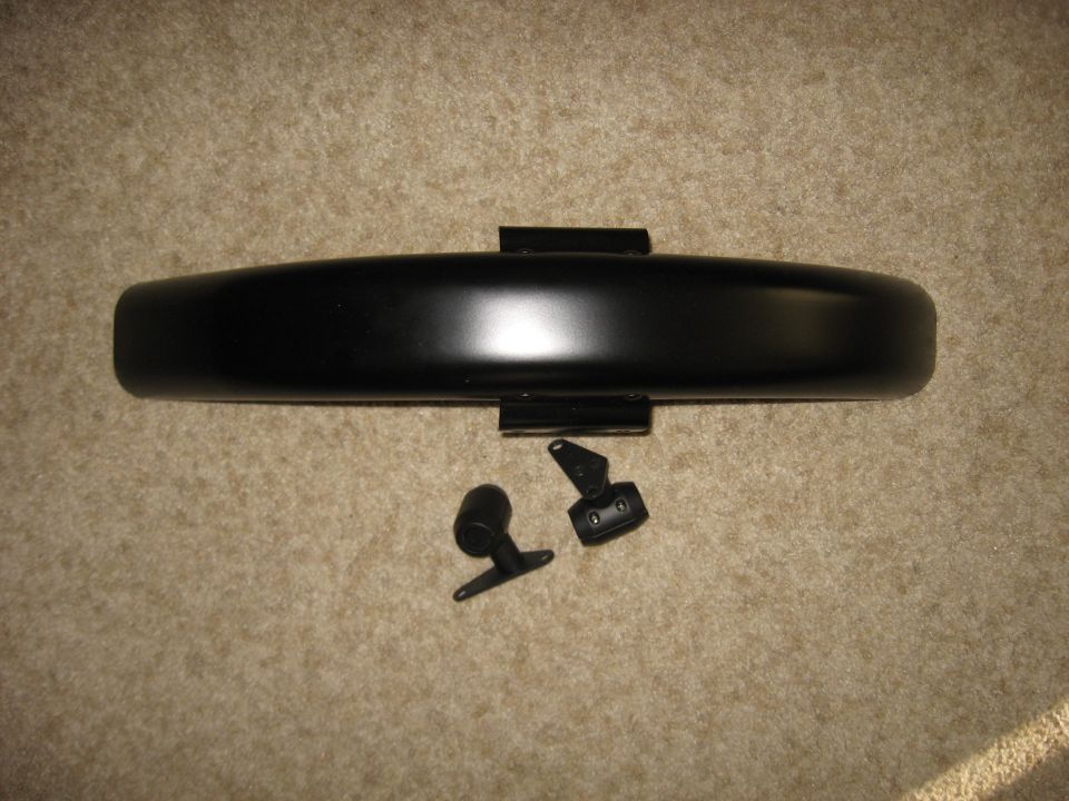 1979 Shovelhead FXE paughco front fender with DNA springer mount