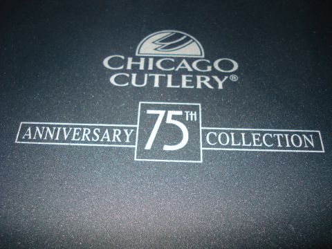 2000 Ford Crown Victoria - This image shows the Chicago Cutlery 75th Anniversary Collection logo.
