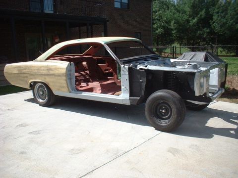 1967 Mercury Cyclone - The outside areas of the fender aprons were shot with Lizard Skin, it seals off everything & will not rock chip or rust. Also quietens thin…