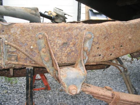 1986 Ford Bronco - my items for the shackle flip