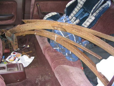 1986 Ford Bronco - might as well just take the springs and everything