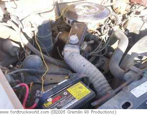1983 Ford F-150 - Engine from Passenger side