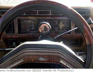 1983 Ford F-150 - Driver side dashboard