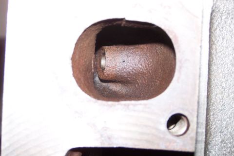 1973 Ford Ranchero - the exhaust ports got a clean-up as well.
