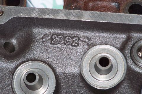 1973 Ford Ranchero - the valve srping seats have been machined for heavier valve springs; teflon valve seals and bronze guides will be installed.