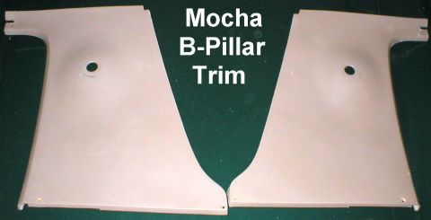 1983 Ford Bronco - Mocha ('92-96) B-Pillar covers