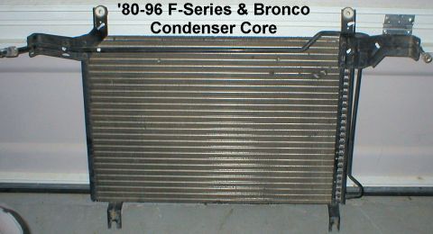 1983 Ford Bronco - SOLD A/C Condenser from a '96 Bronco, but identical to earlier F-Series. Perfect condition.