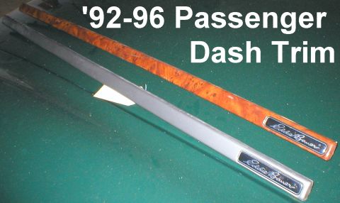 1983 Ford Bronco - SOLD Silver ('92-94) & Burlwood (95-96) Eddie Bauer dash trim strips. Also available: black CUSTOM. See also: [url=http://www.supermotors.n…