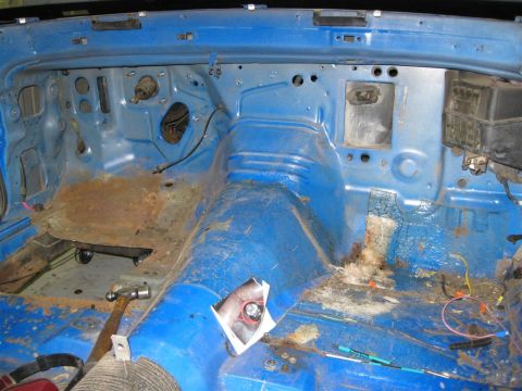 1984 Ford LTD Crown Victoria - Prepping for installing the 2"x.102" full roll cage.