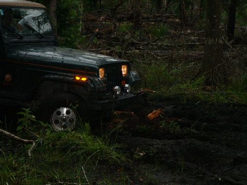 1995 Ford Bronco - getting pulled again