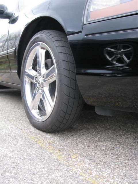 2003 Mercury Marauder - Narrowed Marauder wheels.